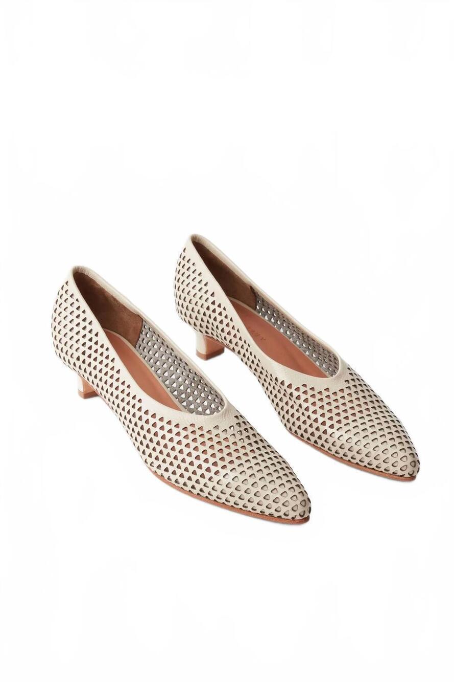 NEW RACHEL COMEY women's clemmie kitten heel in champagne